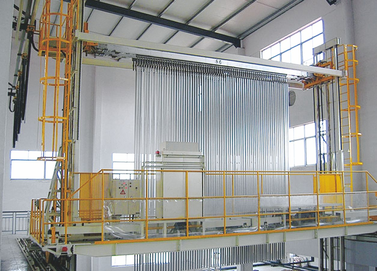 立式氧化生產線