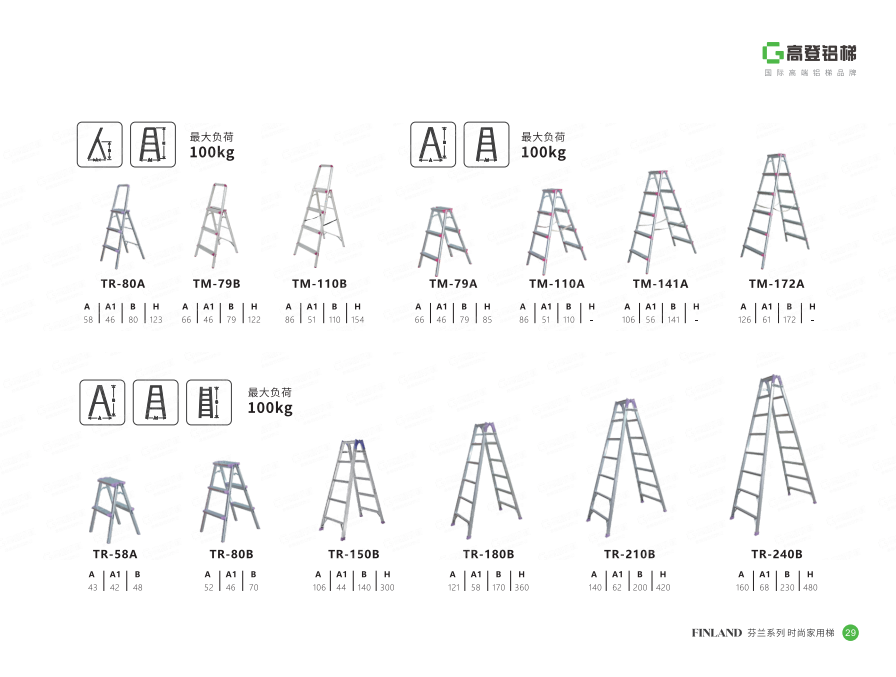 芬蘭系列時尚家用梯2